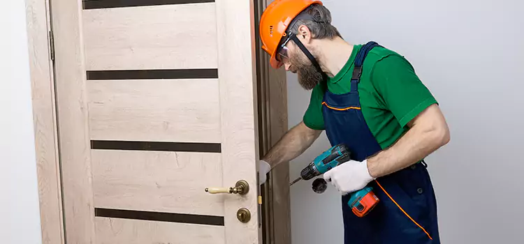 Replace Internal Door Handle with Lock Baldwin